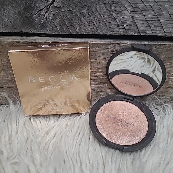 Becca Shimmering Skin Perfector Pressed Highlighter - Champagne Pop, 8 g - Picture 1 of 6